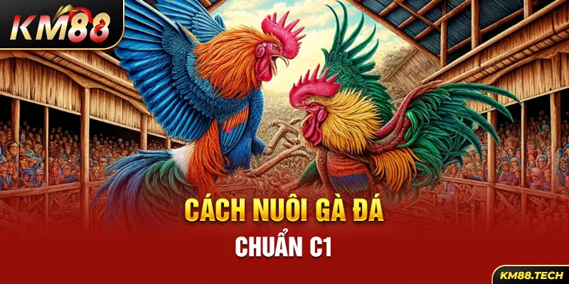 Cách nuôi gà đá chuẩn C1