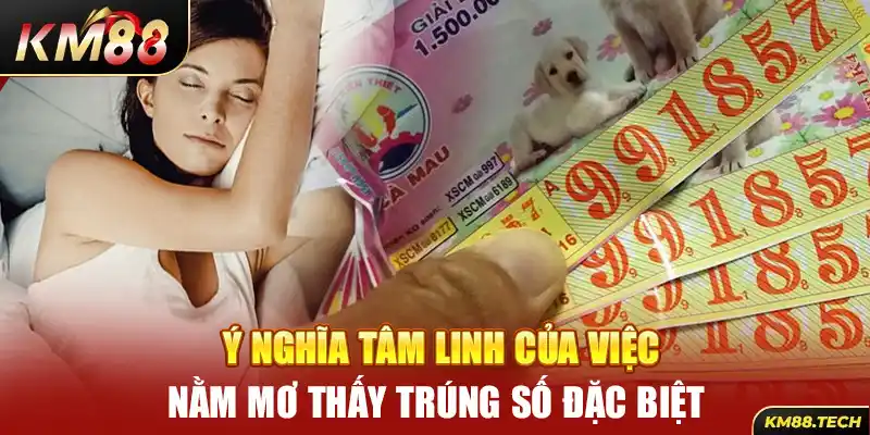 Ý nghĩa tâm linh của việc nằm mơ thấy trúng số đặc biệt